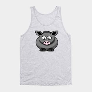 Funny donkey Tank Top